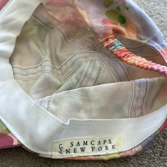 Spring Print Baseball Cap - Picture 3 of 3